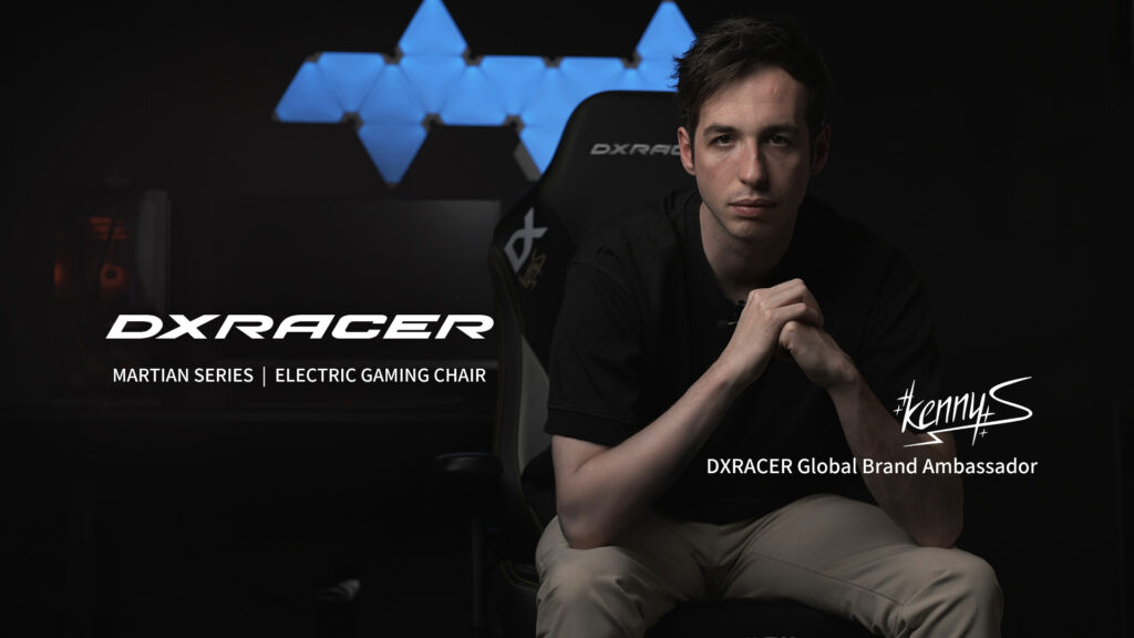 DXRacer signs on CS:GO great kennyS as brand ambassador