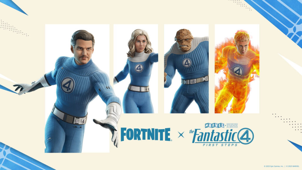 Fortnite x Fantastic Four: All MCU skins & release date revealed