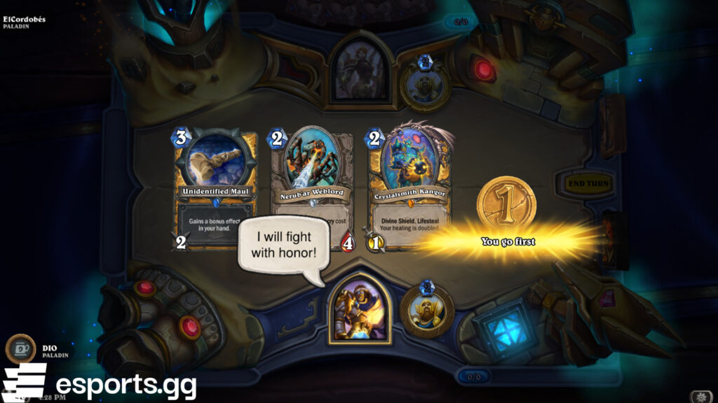 Hearthstone UnidentifiaBrawl Tavern Brawl