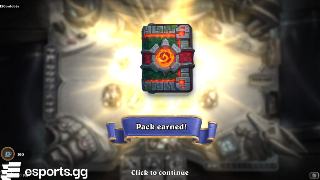 The reward for claiming victory