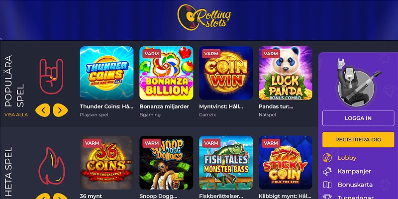 Rolling Slots Casino SE