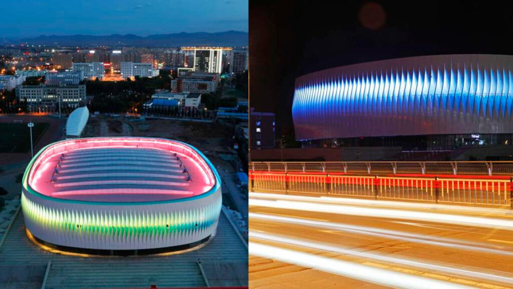 Pictures of the Bo Ao Indoor Stadium, where the Clavision Masters 2025: Snow-Ruyi will be played