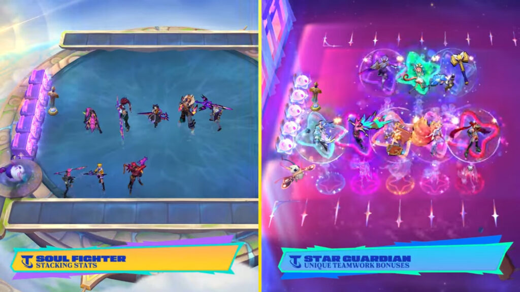 Soul Fighter and Star Guardian in TFT K.O. Coliseum