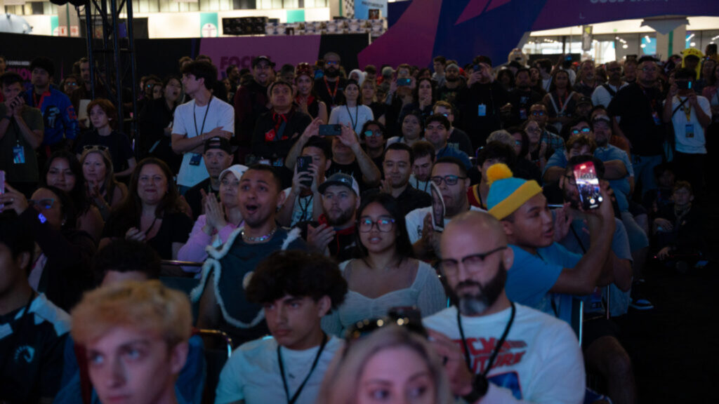 Fans and supporters in the audience