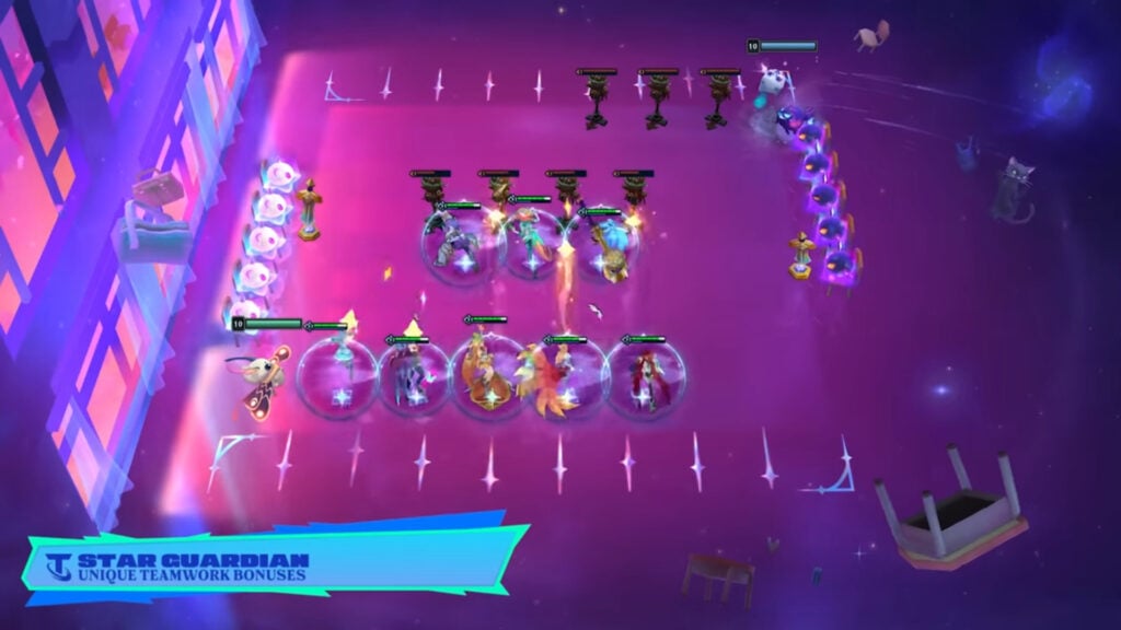 Each Star Guardian beings her own unique teamwork bonus into the fray