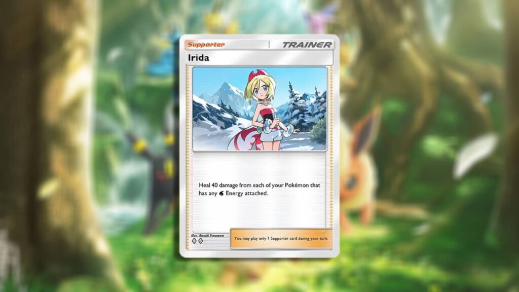 Irida in Pokémon TCG Pocket