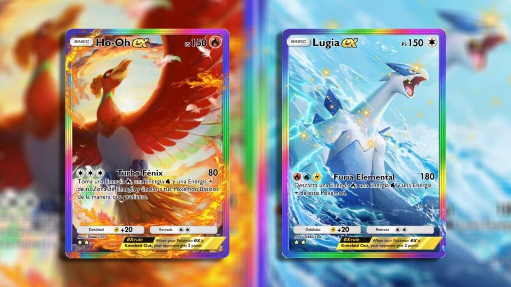 Ho-Oh and Lugia expansion possibly leaked for Pokémon TCG Pocket