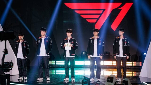 T1 stumble but still eliminate KOI from the League of Legends EWC 2025