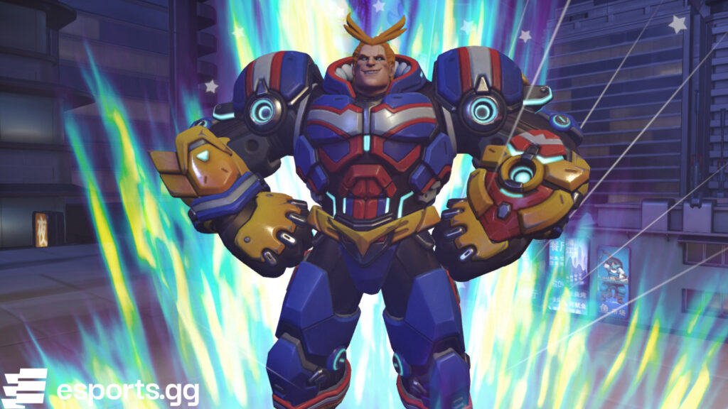 Reinhardt is a tank hero in Overwatch 2 