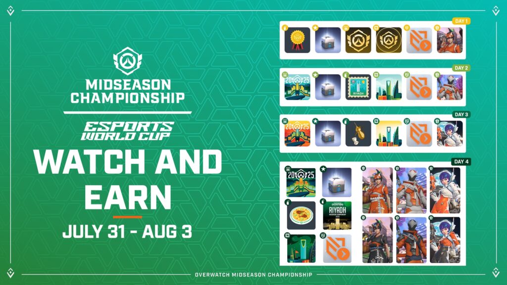 OWCS Midseason Championship Twitch drops 