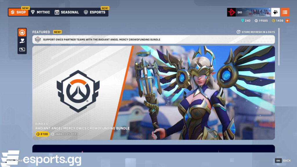 Overwatch 2 shop rotation