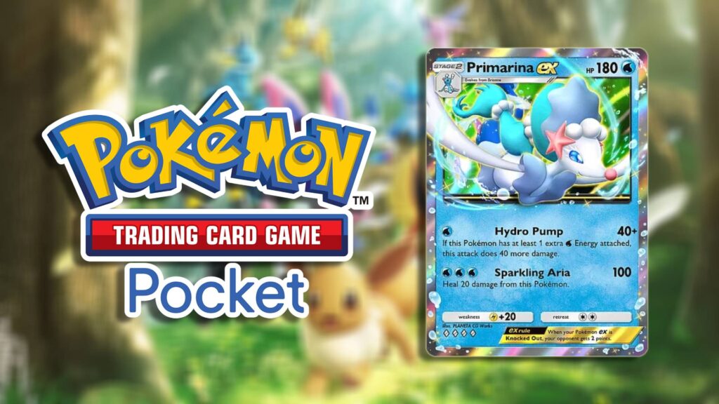 Best Primarina ex deck in Pokémon TCG Pocket
