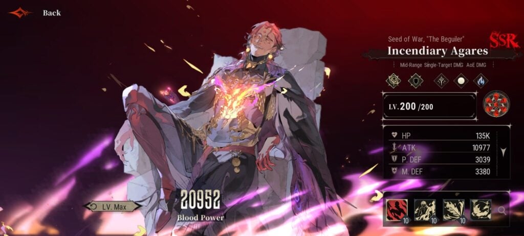 Silver and Blood - Incendiary Agares