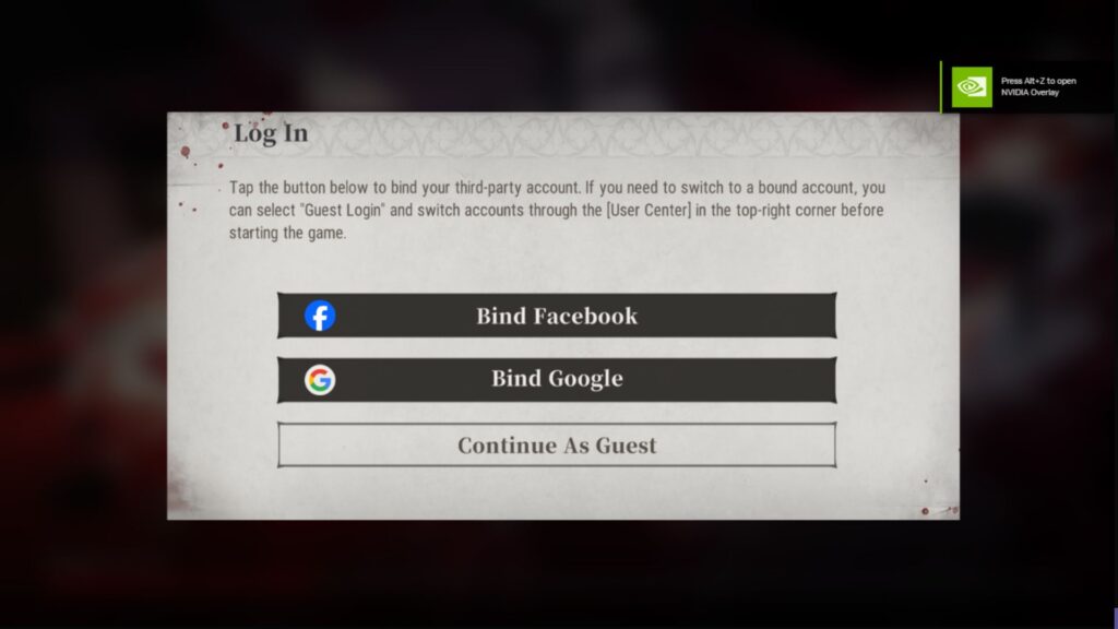 Silver and Blood - Reroll using PC version