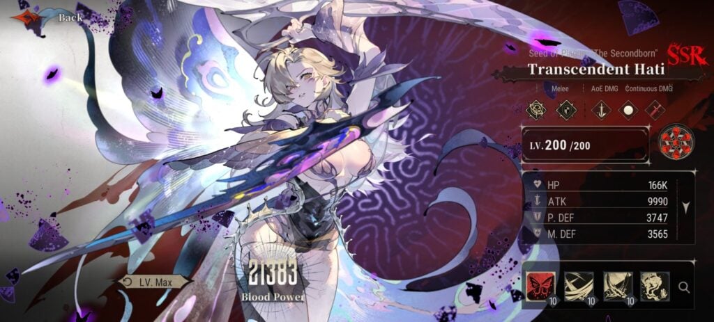 Silver and Blood - Transcendent Hati