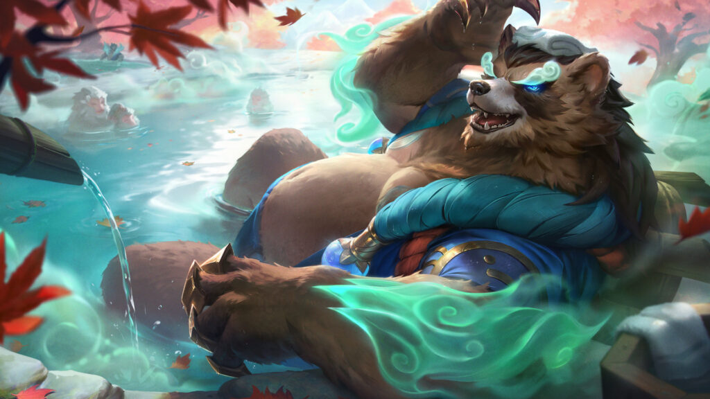 Spirit Blossom Springs skin Volibear