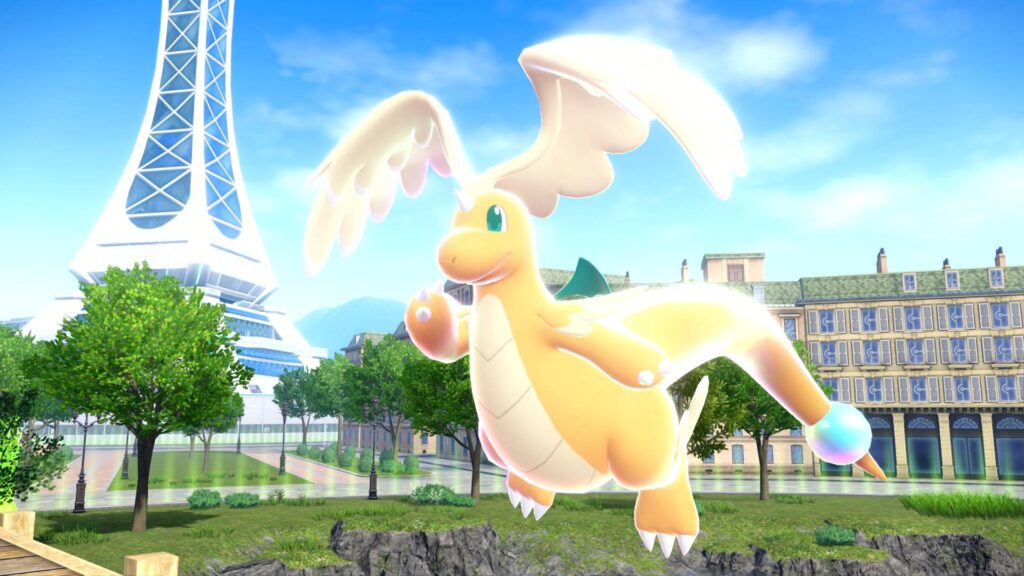 The new Mega Dragonite in Pokémon Legends Z-A