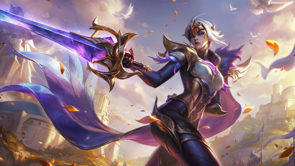 Victorious Fiora will arrive in League of Legends after the release of the Variant skins, following the end of Season 2 on August 26.