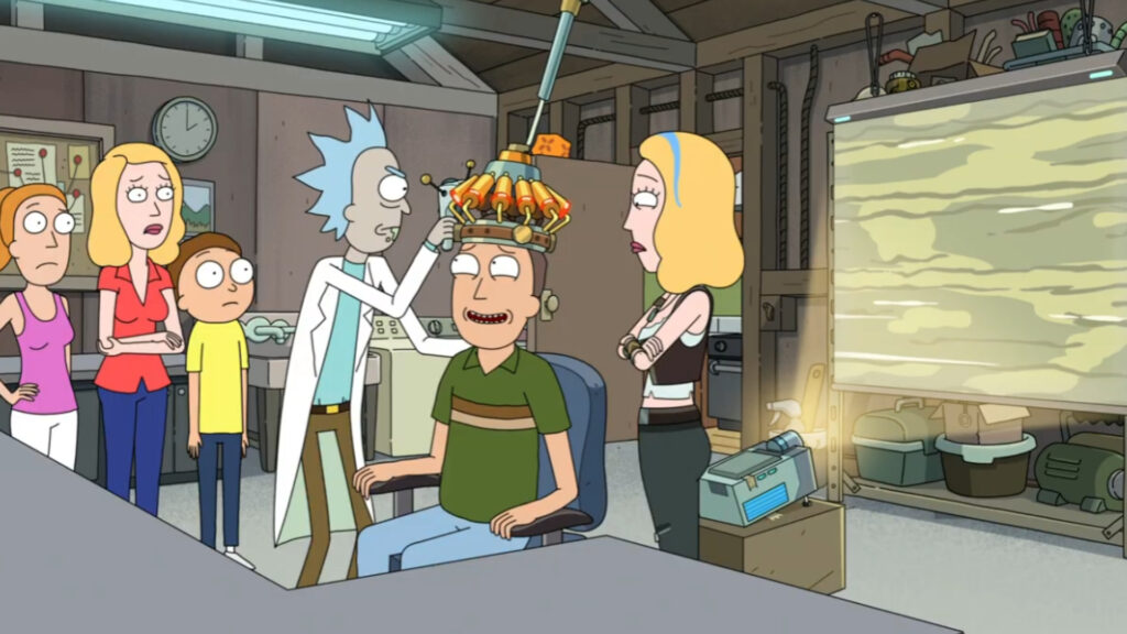 A family can be C-131 Summer, C-131 Beth, Prime Morty, Rick C-137, Jerry of Dimension 5126, and Space Beth