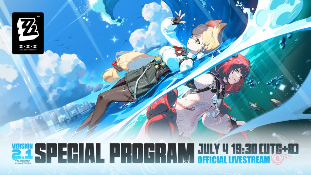 ZZZ 2.1 stream reveals the Impending Crash of Waves, with Agents and codes