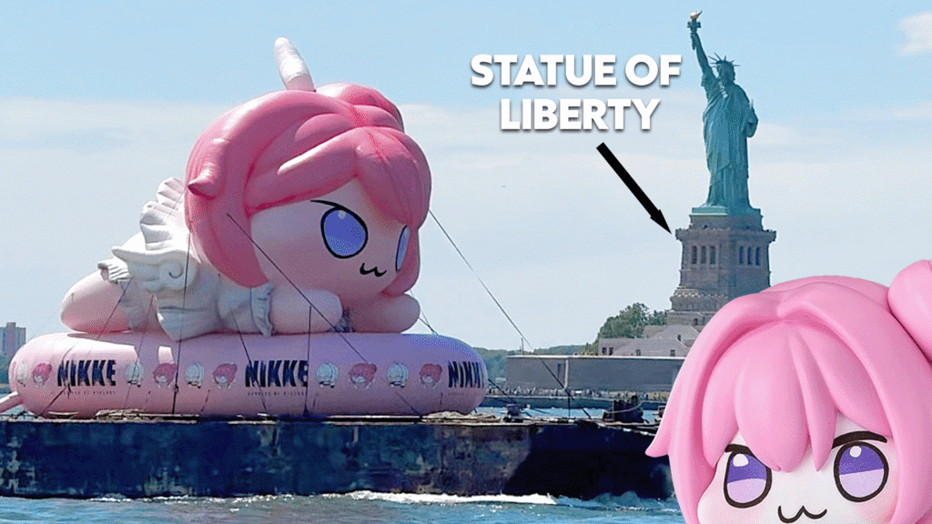Meet Doro: The giant inflatable meme taking over the Hudson River