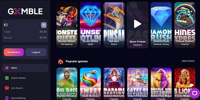 Gxmble Casino SE