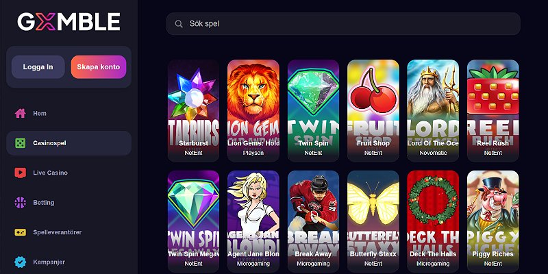 Gxmble Casino SE