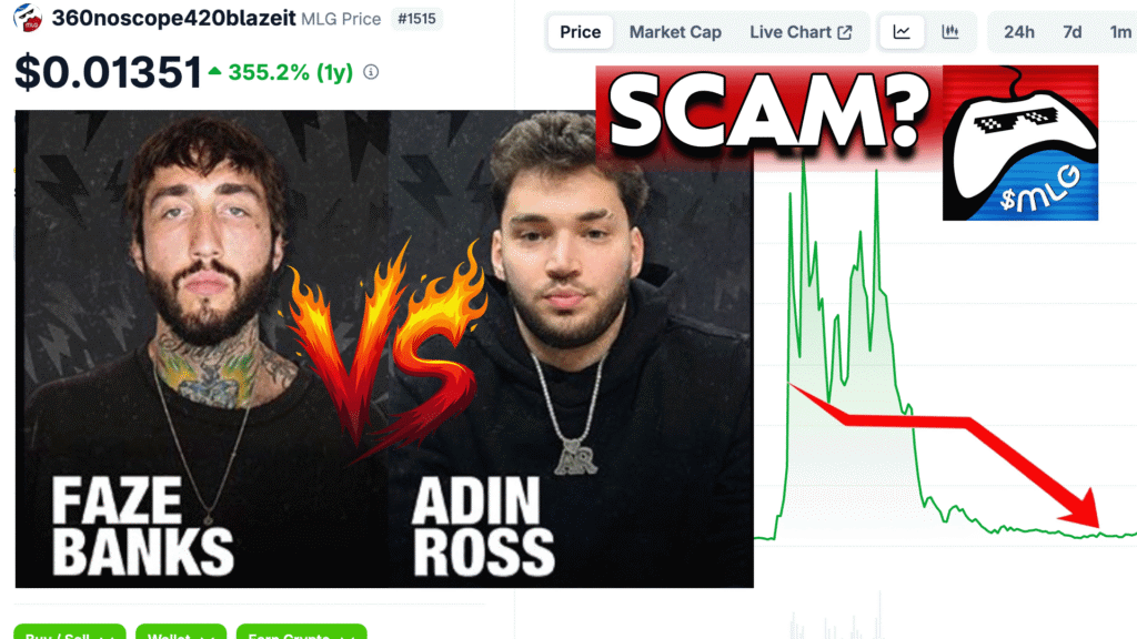 FaZe Banks “Scam”: Quits as CEO amidst MLG Coin drama with Adin Ross