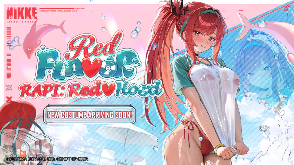 Rapi: Red Hood drops in the NIKKE Summer Update in July 2025