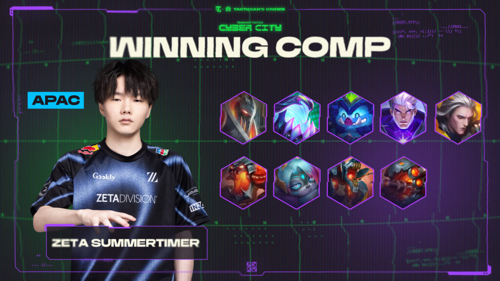 TFT Summertimer TFT Cyber City Tactician's Crown