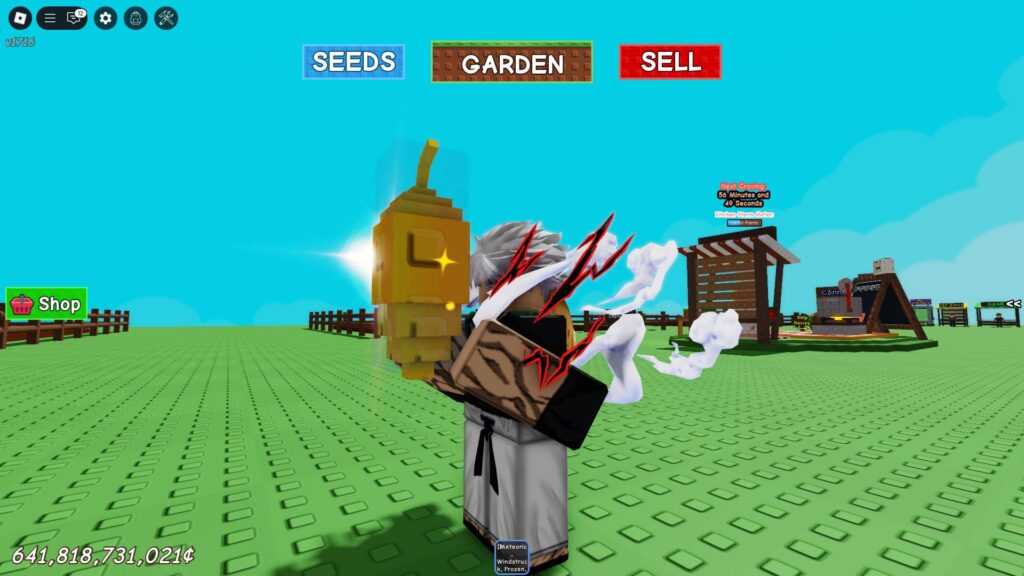 A Cacao with the Meteoric Mutation in Grow a Garden