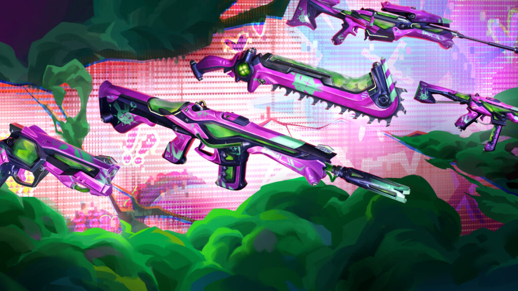 VALORANT reveals new Bubblegum Deathwish bundle for Act V