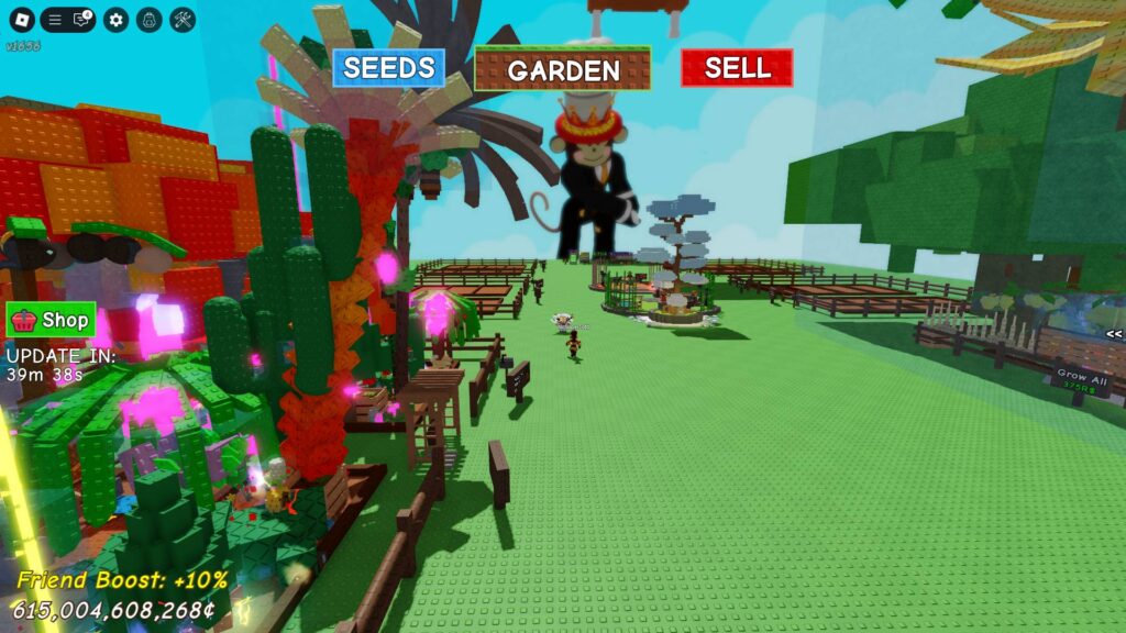 Chef Jandel admin event, one of the newest weather systems introduced during the Cooking Update in Grow a Garden