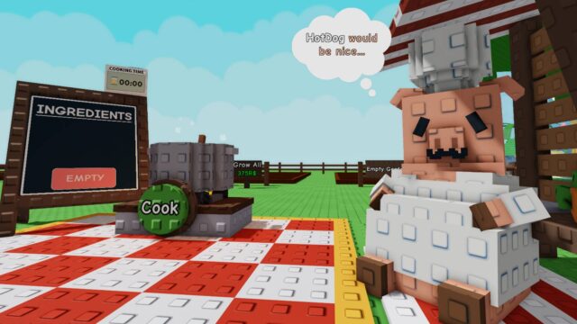 All cooking recipes in Grow a Garden