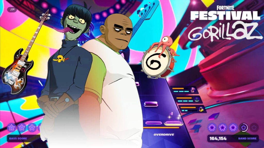 Fortnite leak confirms Gorillaz will headline Festival Season 10