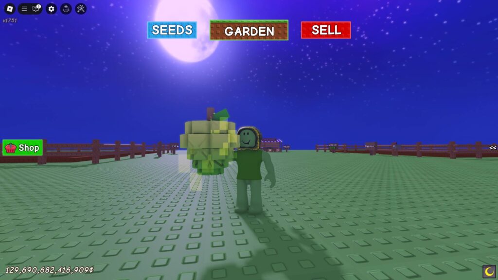 Green Apple with the Bloom Mutation