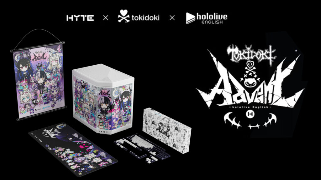 HYTE, tokidoki team up for hololive English -Advent- themed line