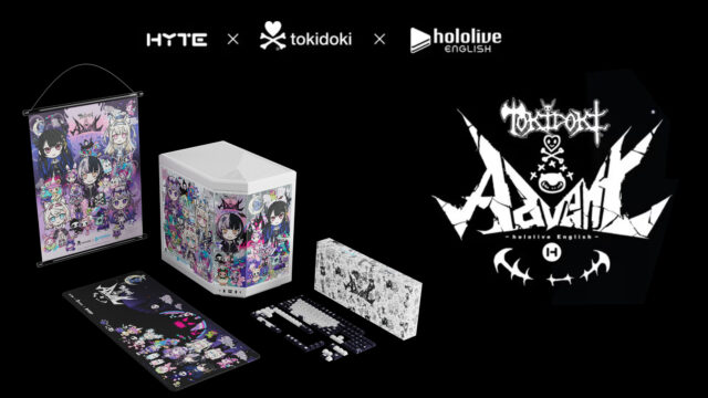 HYTE, tokidoki team up for hololive English -Advent- themed line