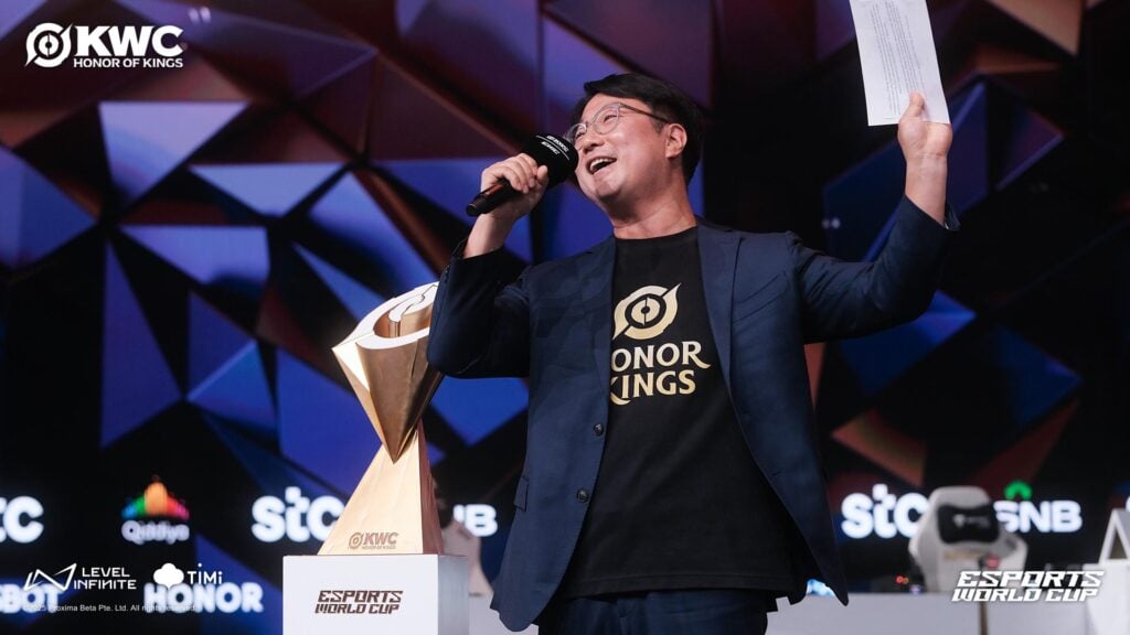 James Yang, Senior Director of the Level Infinite Global Esports Center (Photo via Level Infinite)