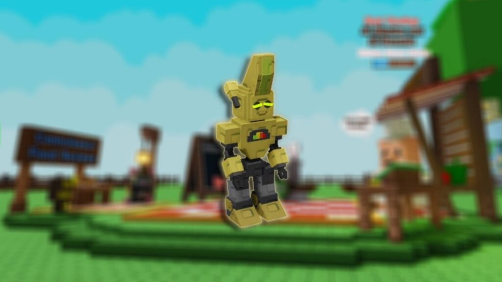 What does the Junkbot do in Grow a Garden