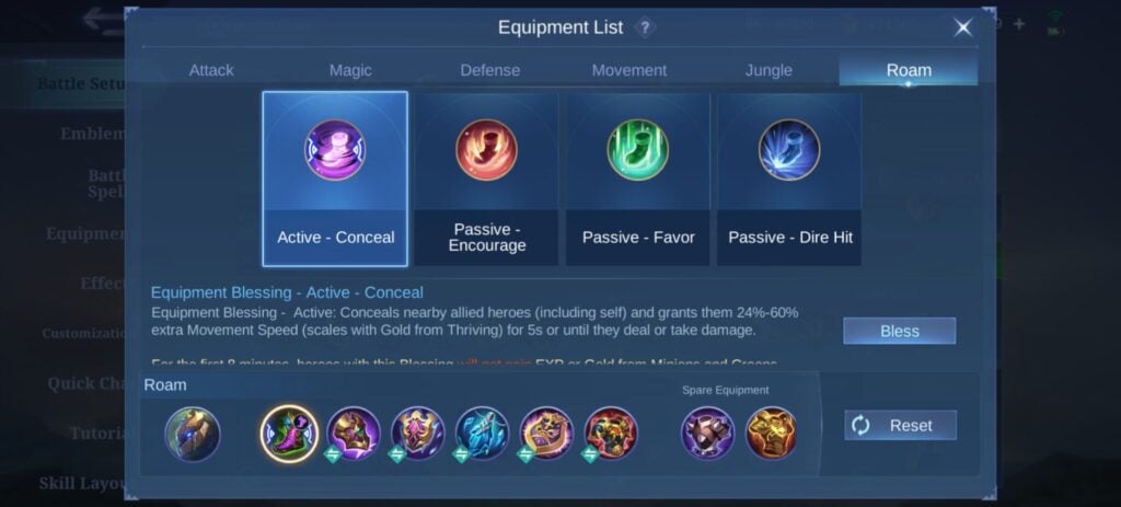 MLBB Grock Item Build
