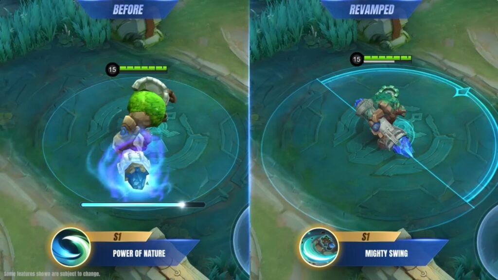 MLBB Grock Revamp Preview - skill 1