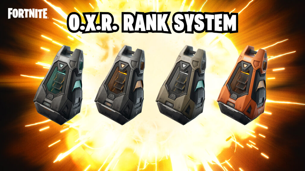 Fortnite Chapter 6 Season 4: OXR Rank system explained