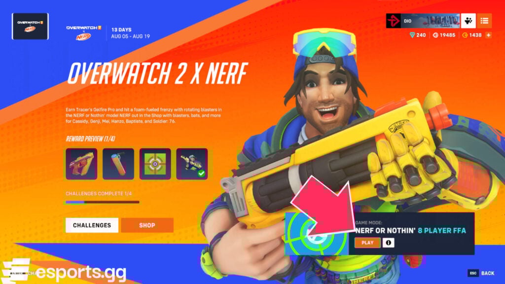 Overwatch 2 Nerf game mode