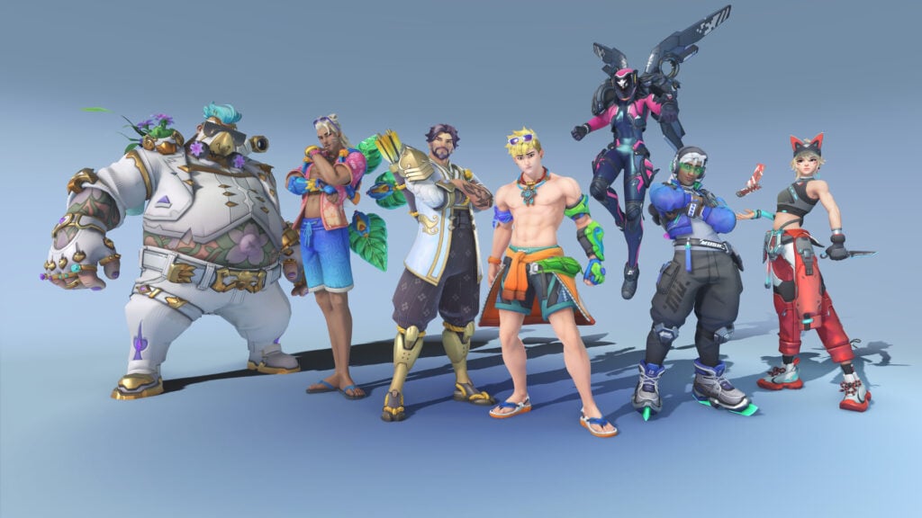 Overwatch 2 Season 18 Battle Pass skins