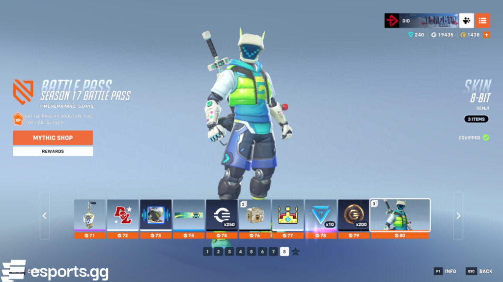 Complete the premium Overwatch 2 Season 17 Battle Pass to unlock this adorable Genji skin 