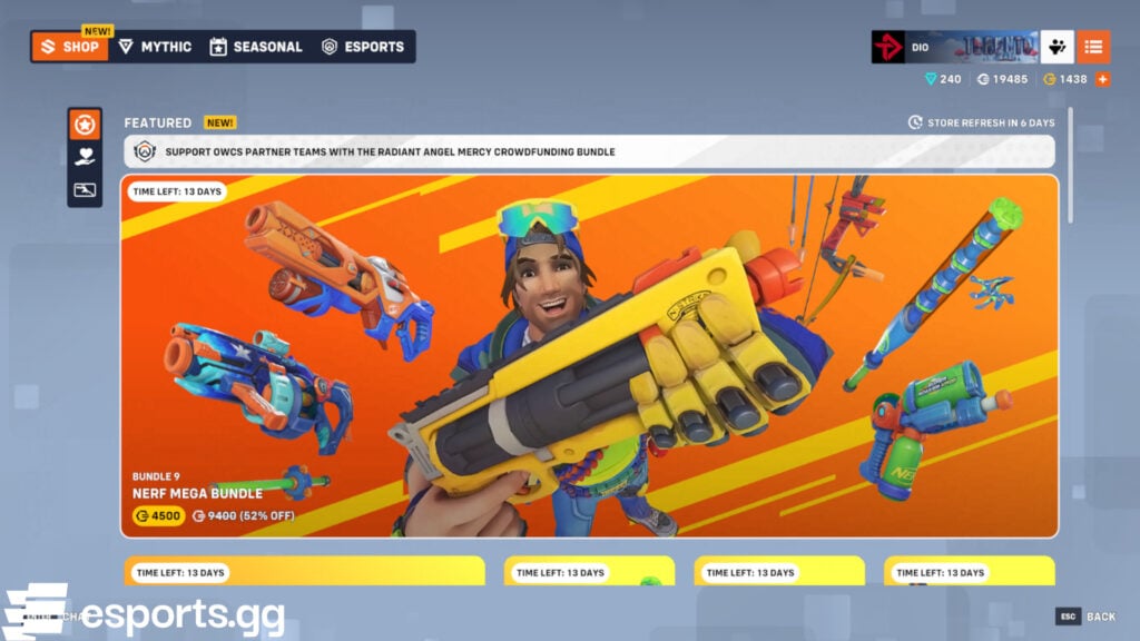 Overwatch 2 shop rotation