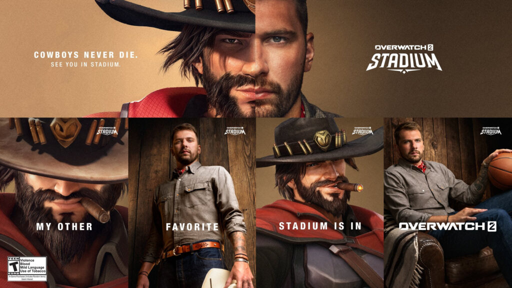 Overwatch 2 teases Luka Dončić collaboration with Stadium game mode!