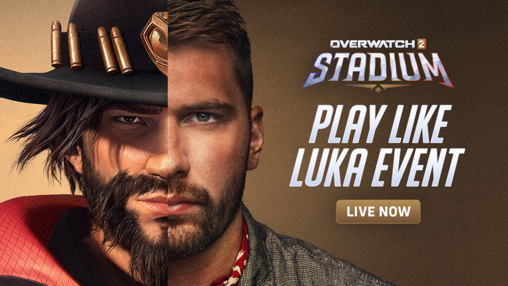 Luka Dončić joins Overwatch 2 with new Stadium builds and billboards worldwide!