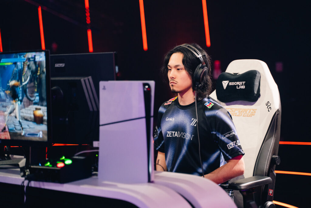 The Street Fighter 6 player Kakeru at the Esports World Cup 2025 - photo.